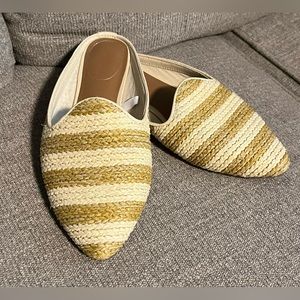 Women’s Wicker Slide on Mules